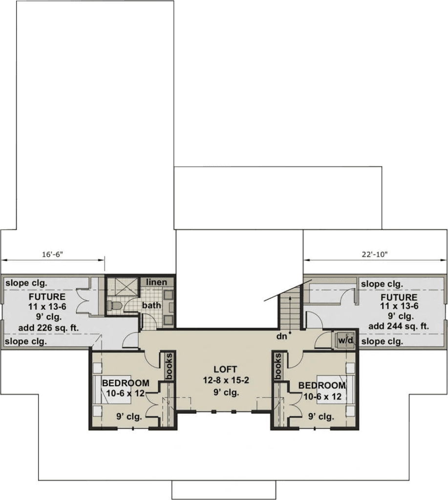 Floor plans for a custom built home