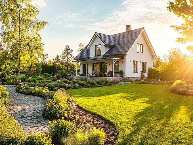 newly built multi-generational home