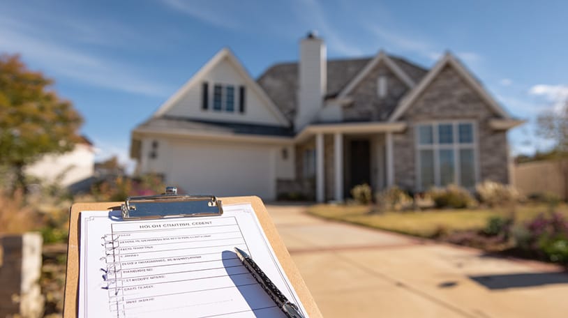 Checklist for building a new home